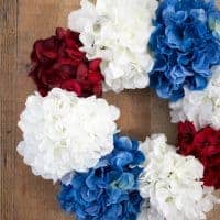 Incorporate the red, white, and blue into your home decor this summer with this easy DIY Patriotic Wreath!