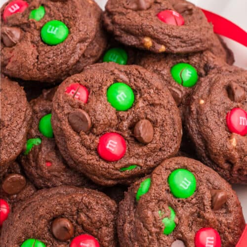 M&M Brownie Cookies - To Eat, Drink & Be Married