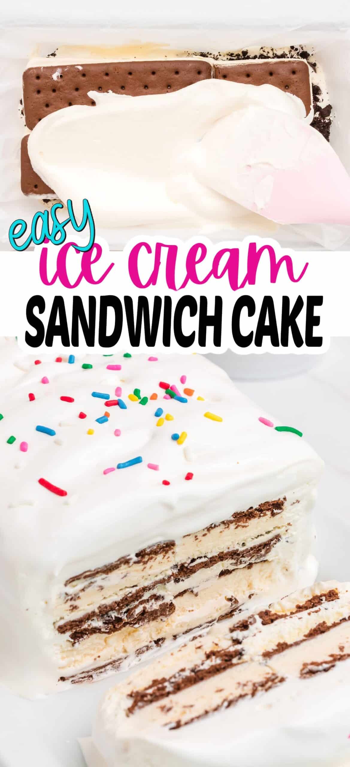 Easy Ice Cream Sandwich Cake Real Housemoms