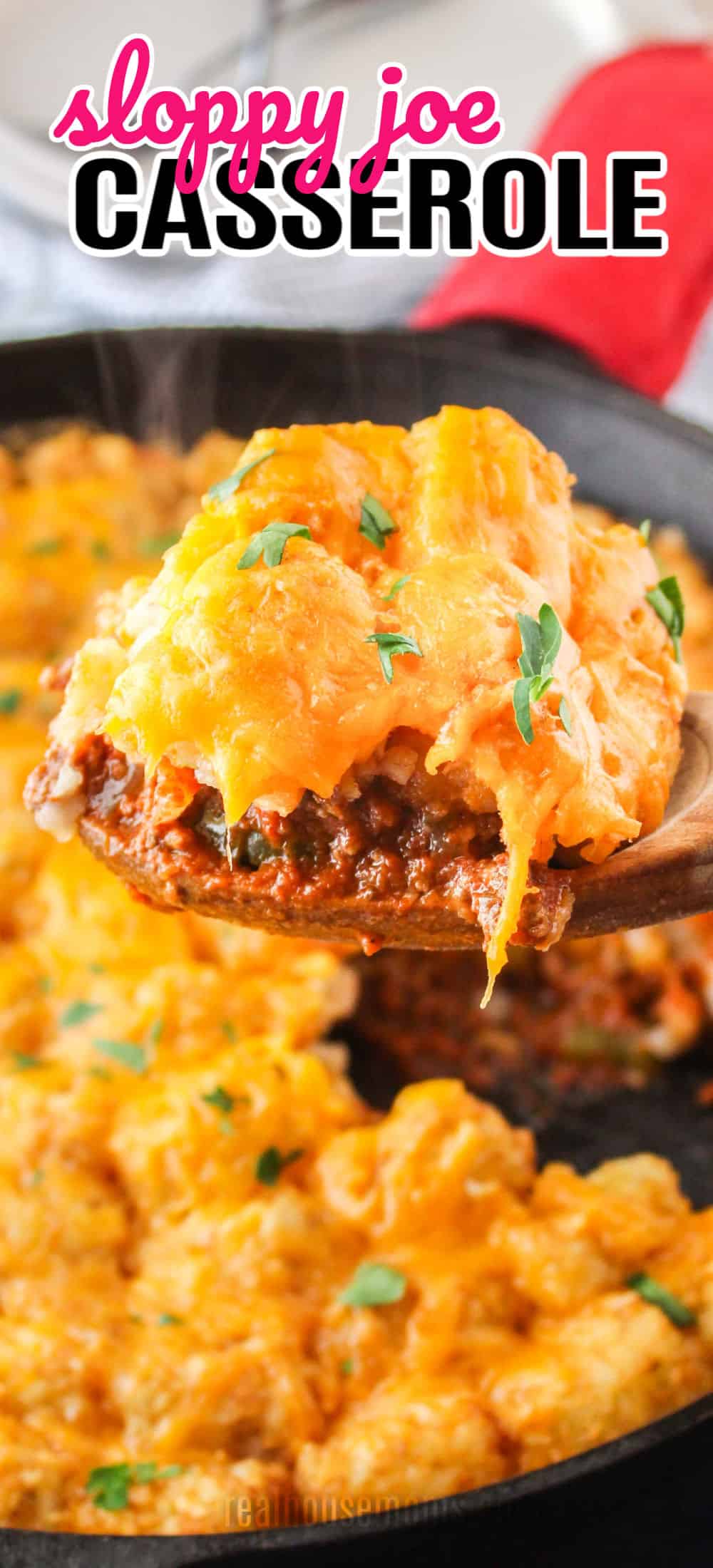 Easy Sloppy Joe Casserole ⋆ Real Housemoms