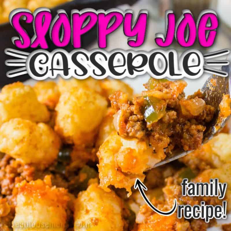 Easy Sloppy Joe Casserole Recipe ⋆ Real Housemoms