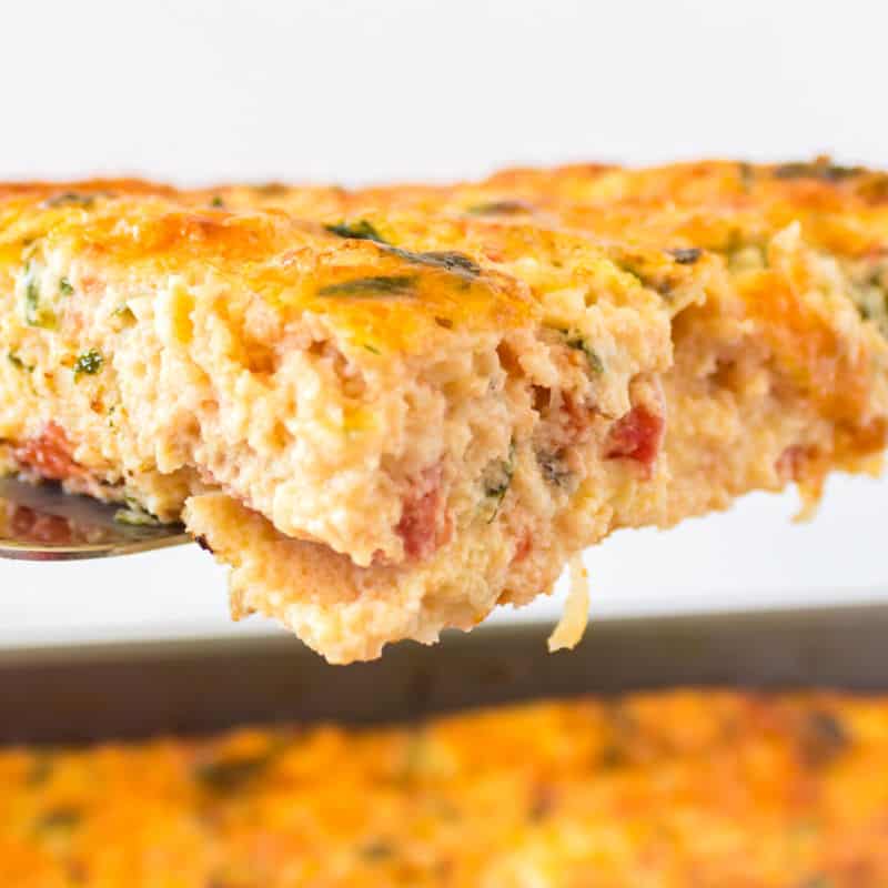 Spinach Tomato Breakfast Casserole Real Housemoms