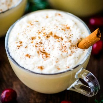 Homemade Eggnog (Raw or Cooked Egg Options) ⋆ Real Housemoms