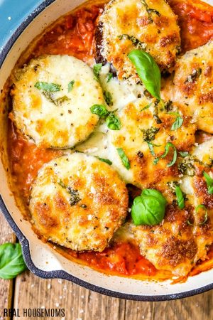 Easy Eggplant Parmesan ⋆ Real Housemoms