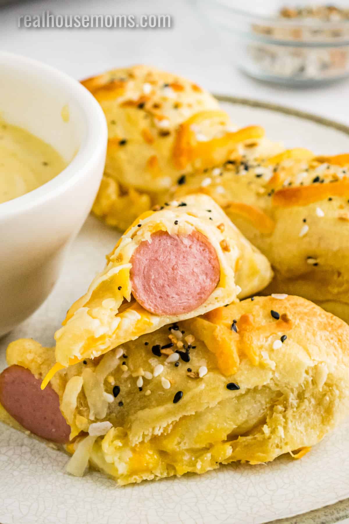 Bacon Wrapped Cheese Hot Dogs ⋆ Real Housemoms