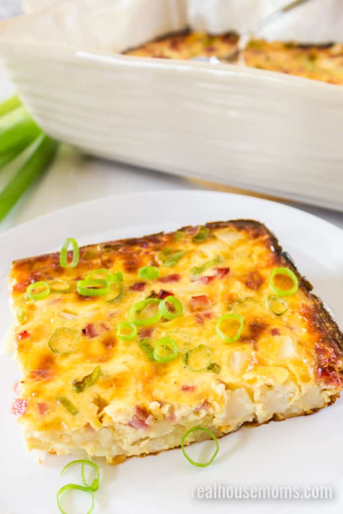  portion de cocotte fermière sur une assiette