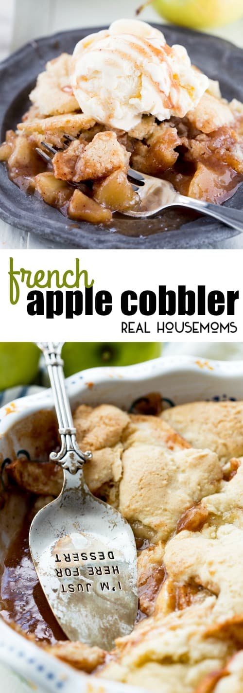 French Apple Cobbler - Real Housemoms