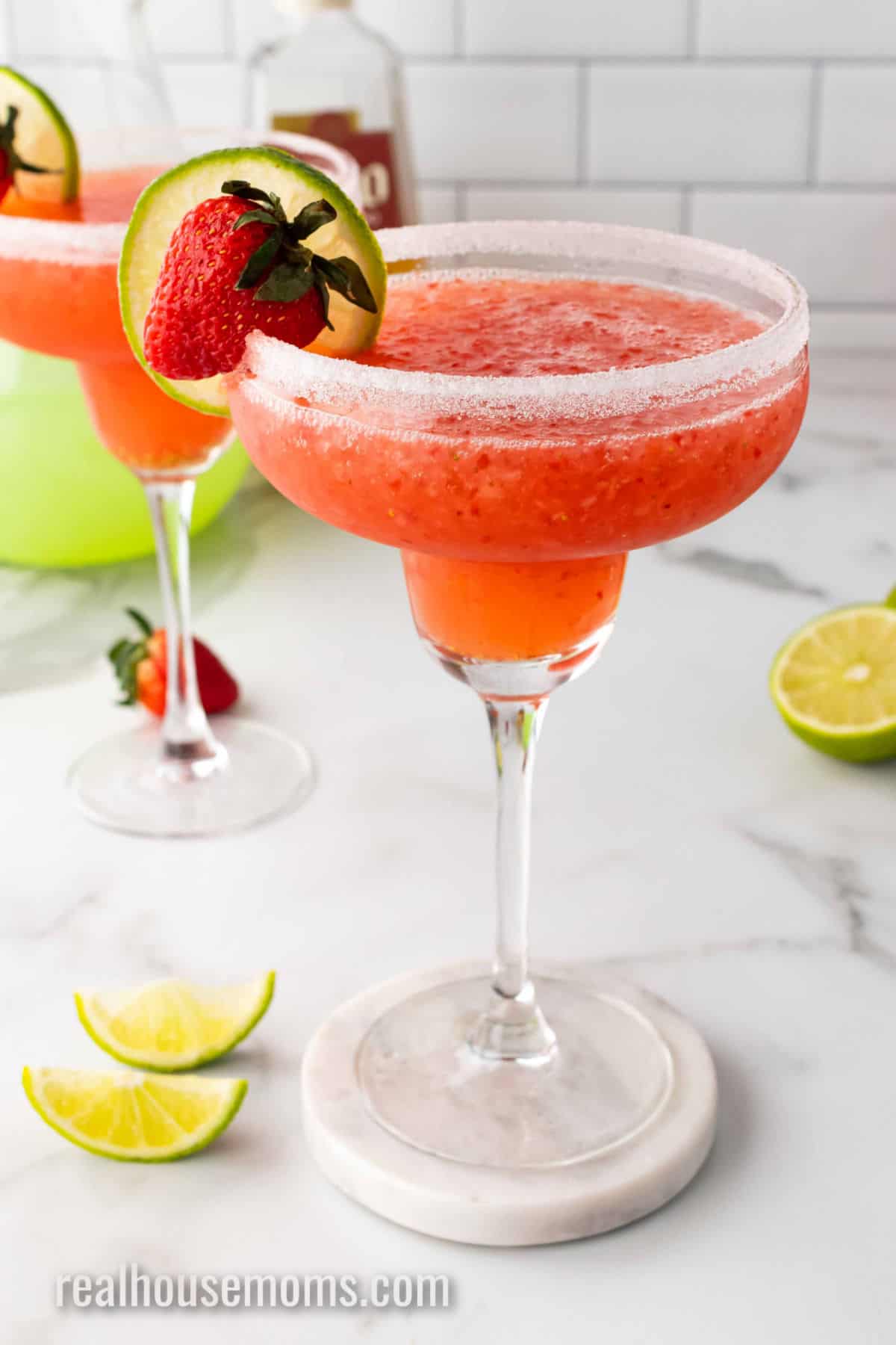 Fresh Strawberry Margarita ⋆ Real Housemoms