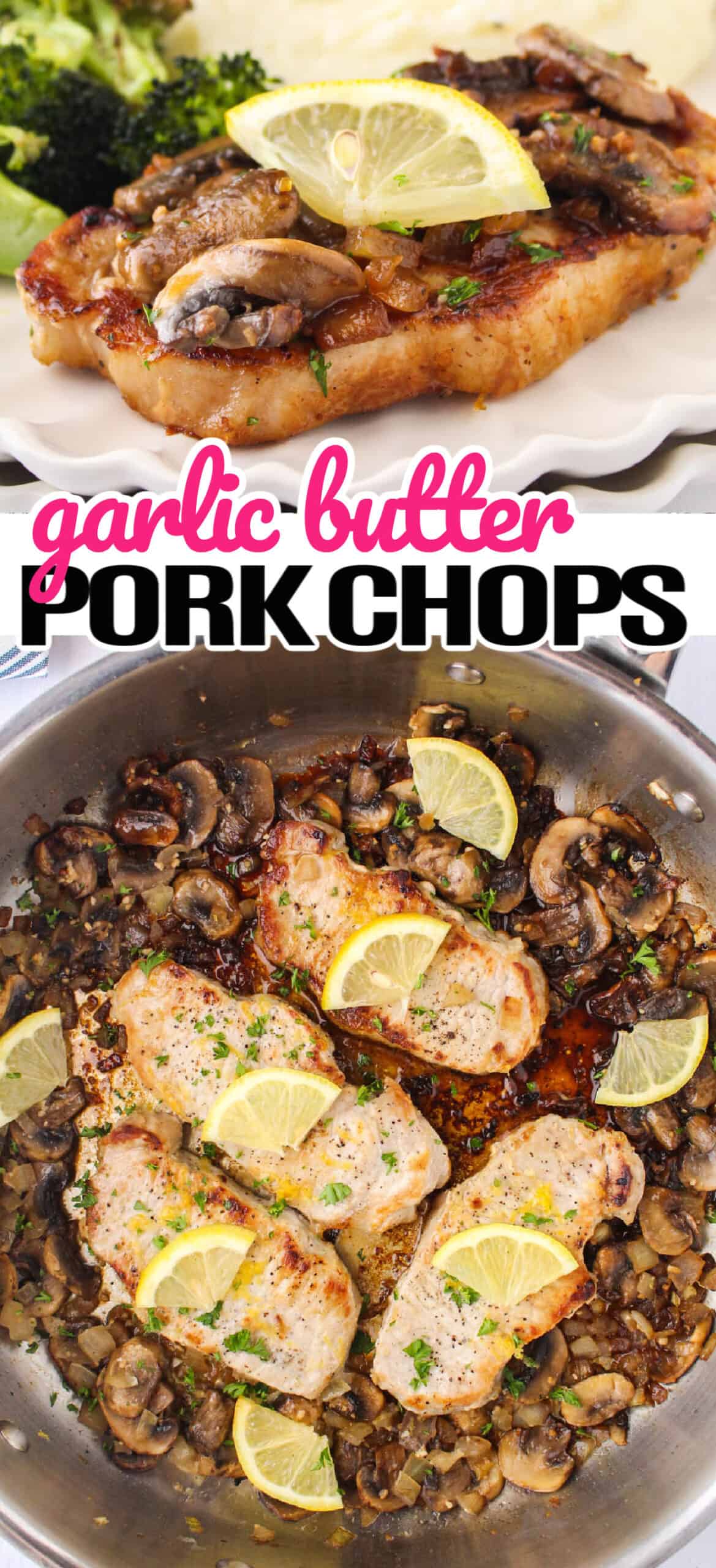 Garlic Butter Pork Chop Recipes * Real Housemoms