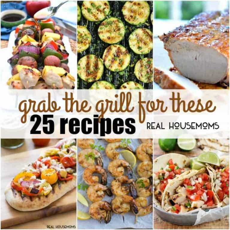 The weather is warming up and that means it's time to GRAB THE GRILL FOR THESE 25 RECIPES! We have everything you need to put together a delicious meal cooked on the grill!