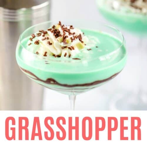 Grasshopper - 3 Ingredient Cocktail ⋆ Real Housemoms