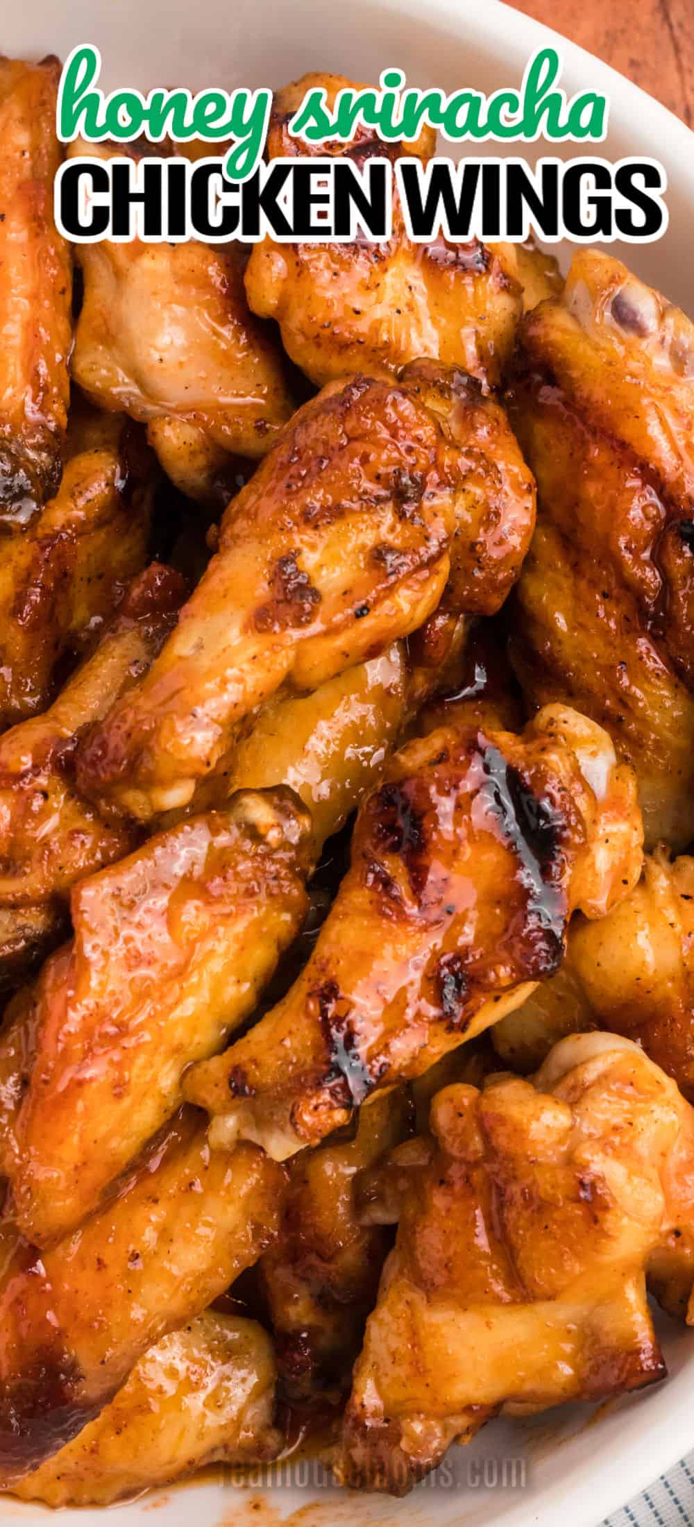 Grilled Honey Sriracha Chicken Wings ⋆ Real Housemoms
