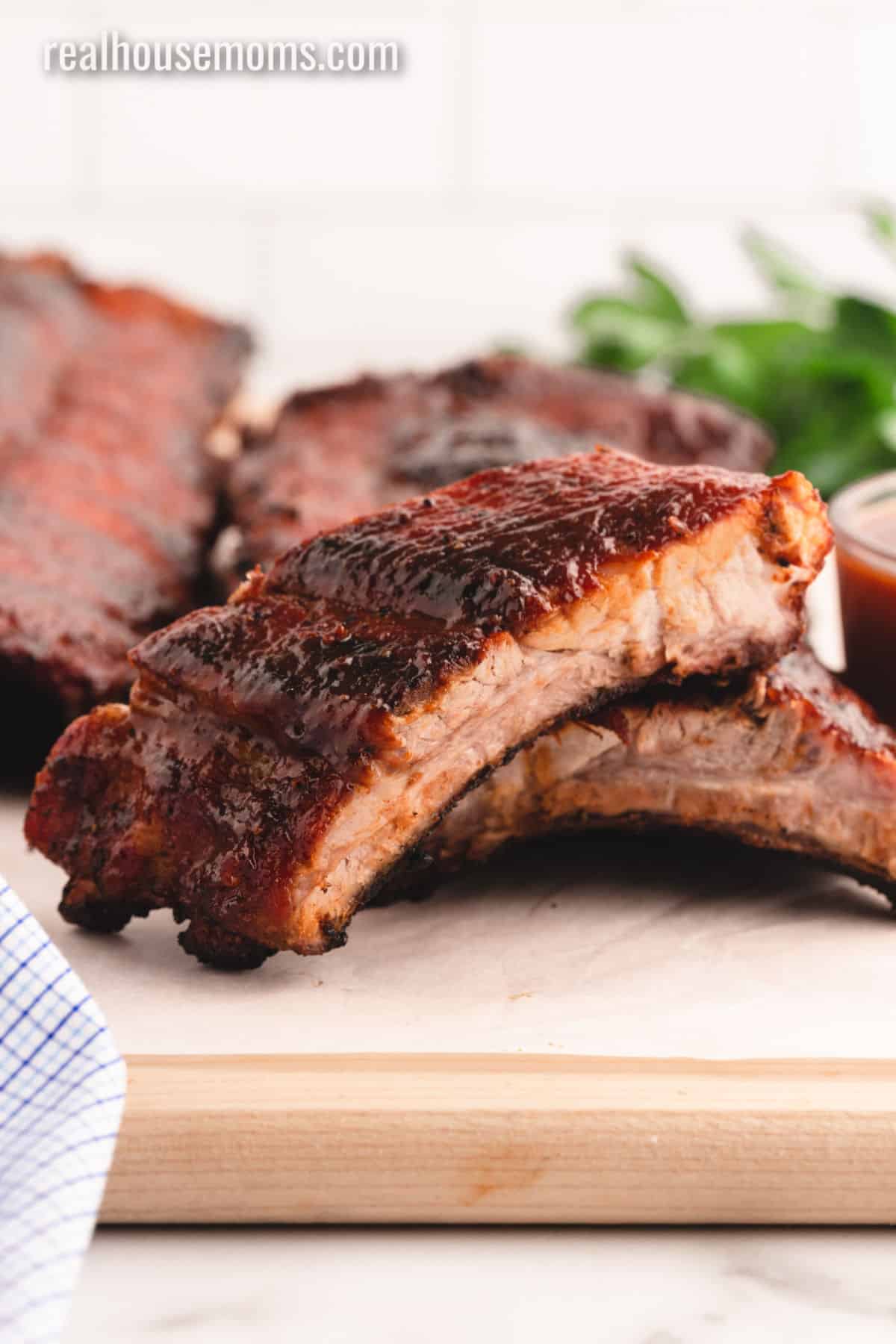 Preparing ribs hotsell for the grill