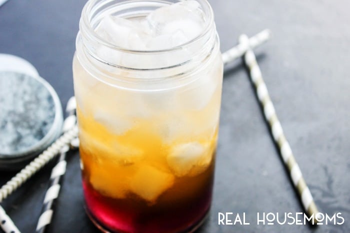 HALLOWEEN PUNCH is a fun, colorful layered drink that is better than any witch's brew!