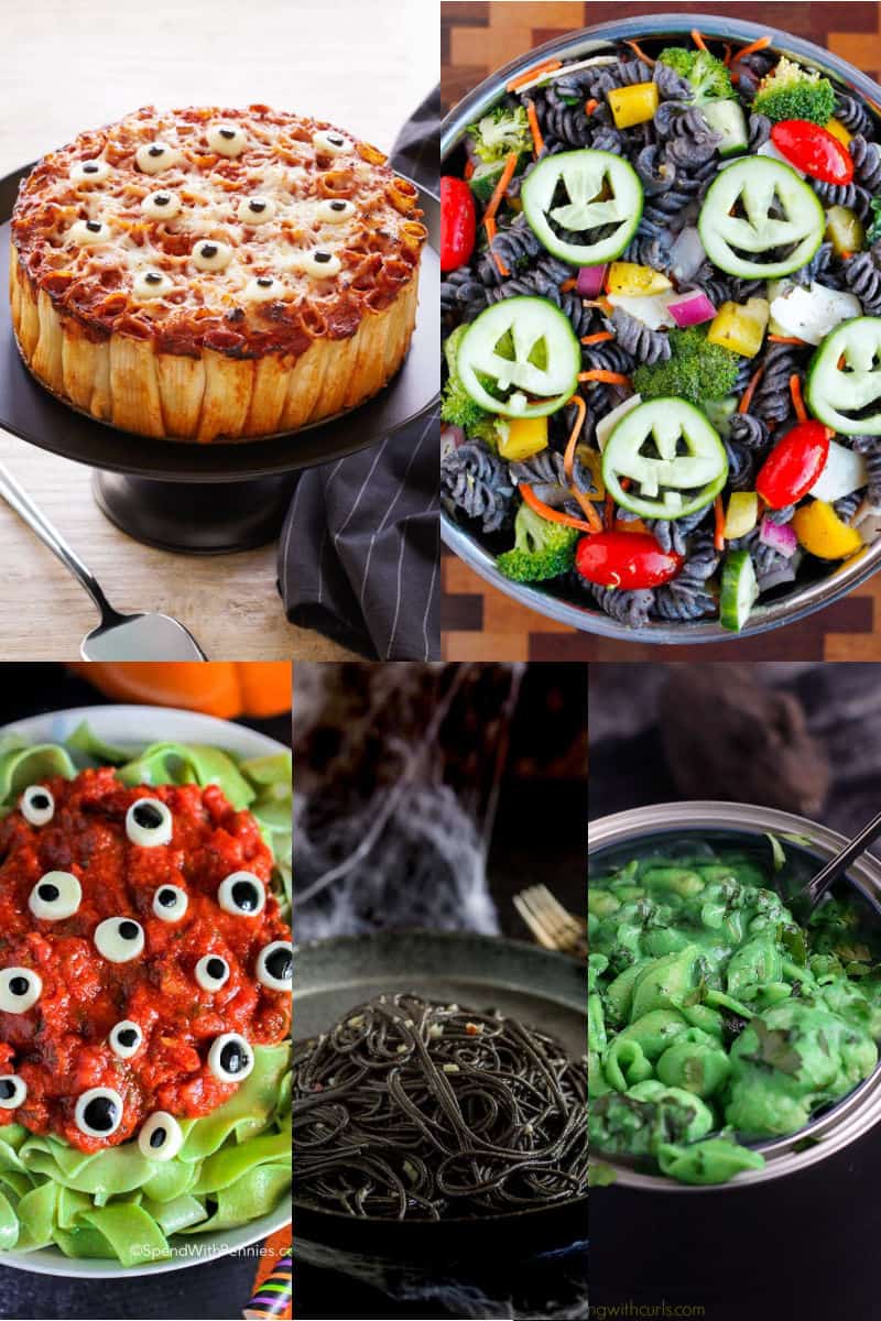scary halloween main dishes