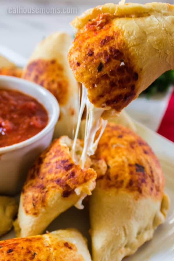 Ham & Cheese Mini Calzone Recipe ⋆ Real Housemoms