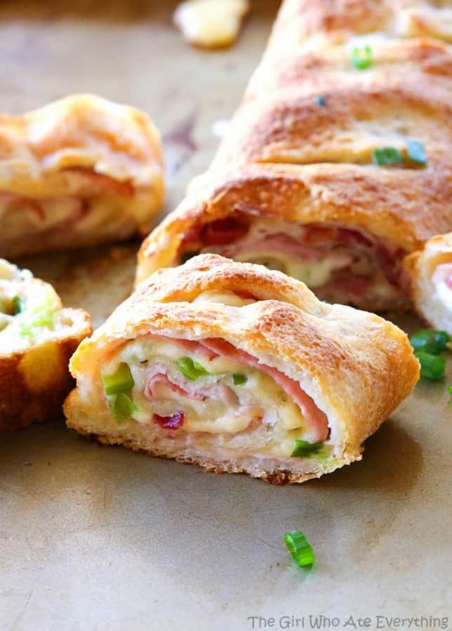 Ham and Swiss Stromboli - The Girl Who Ate Everything