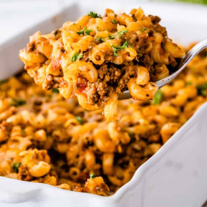 Hamburger Casserole ⋆ Real Housemoms