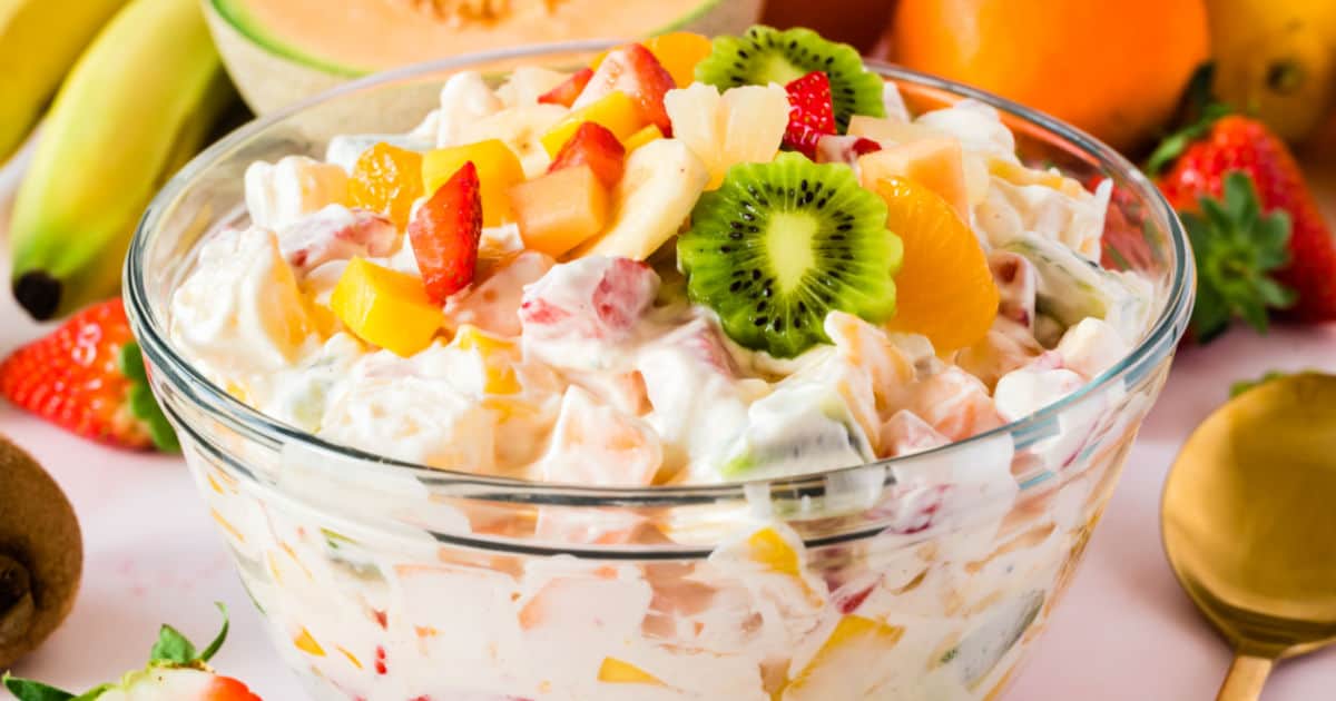 Hawaiian Cheesecake Salad ⋆ Real Housemoms