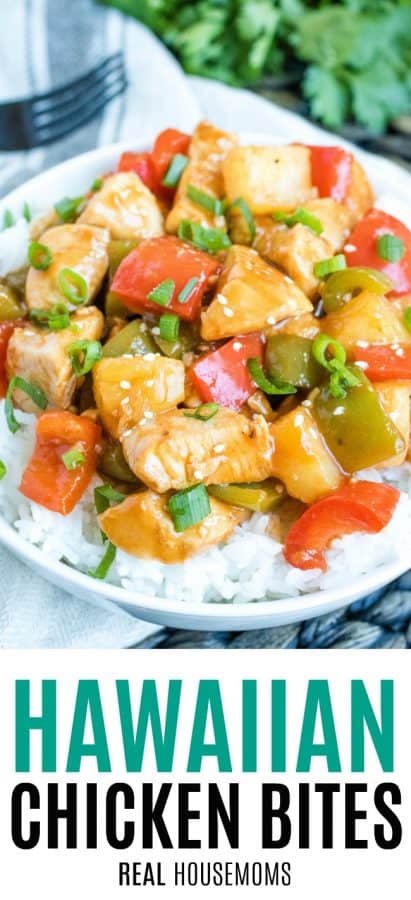 Hawaiian Chicken Bites ⋆ Real Housemoms