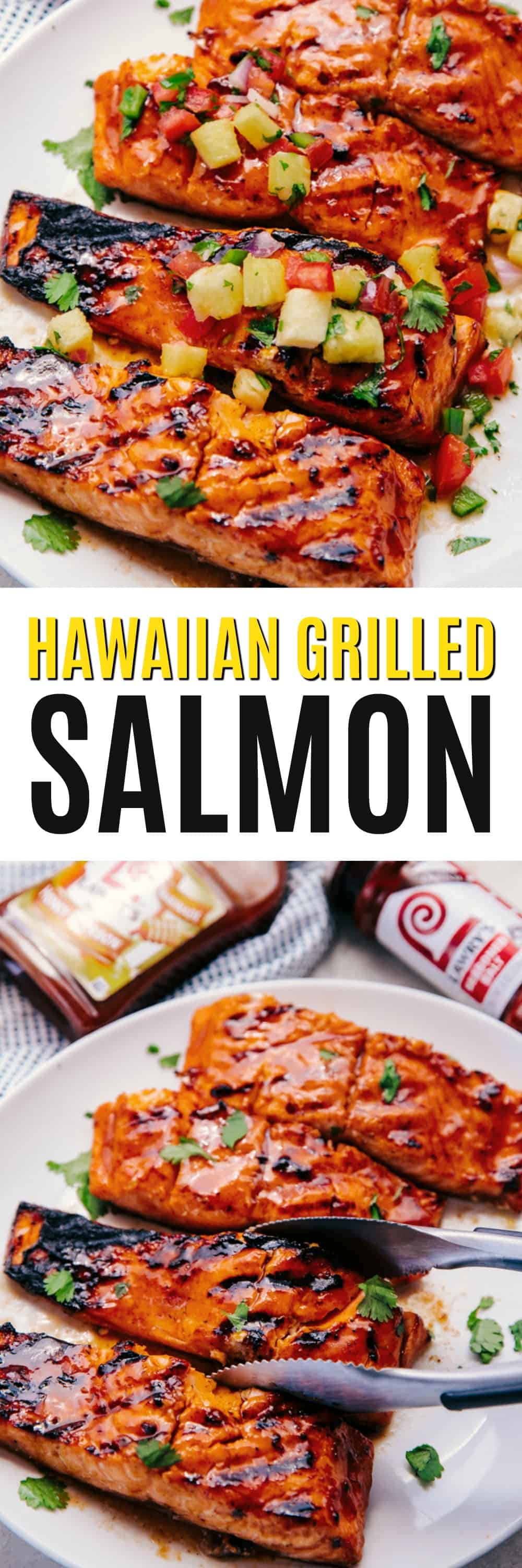 Hawaiian Grilled Salmon Fillets ⋆ Real Housemoms