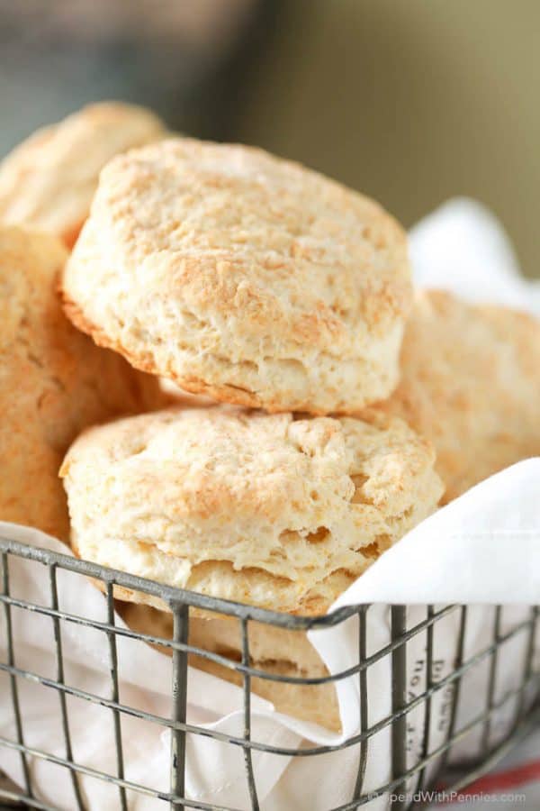 Homemade Buttermilk Biscuits - Spend with Pennies