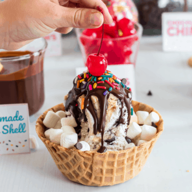 Make your favorite ice cream topping at home with this easy, 3-ingredient Magic Shell recipe. Go from drizzled sauce to a rich snap of chocolate in minutes!