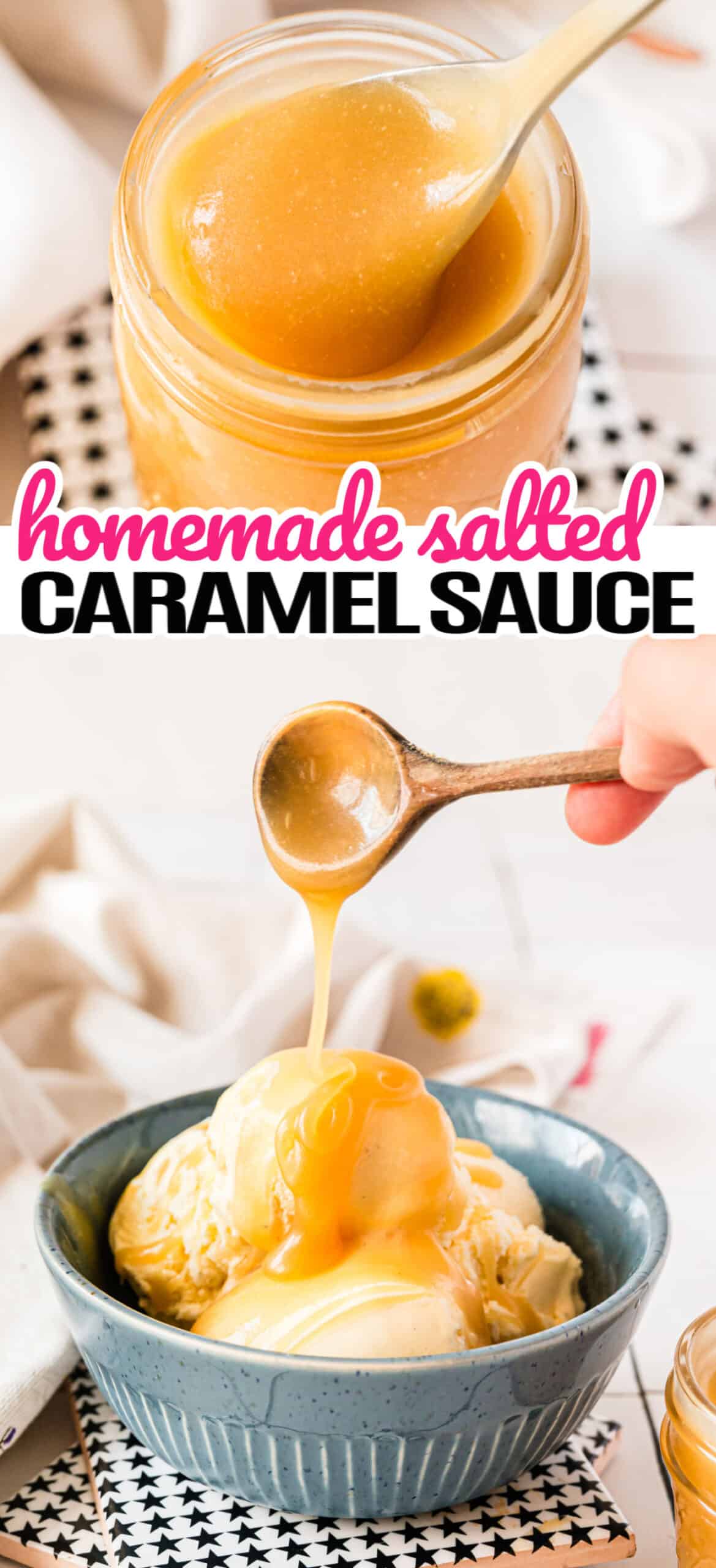 Homemade Salted Caramel Sauce ⋆ Real Housemoms