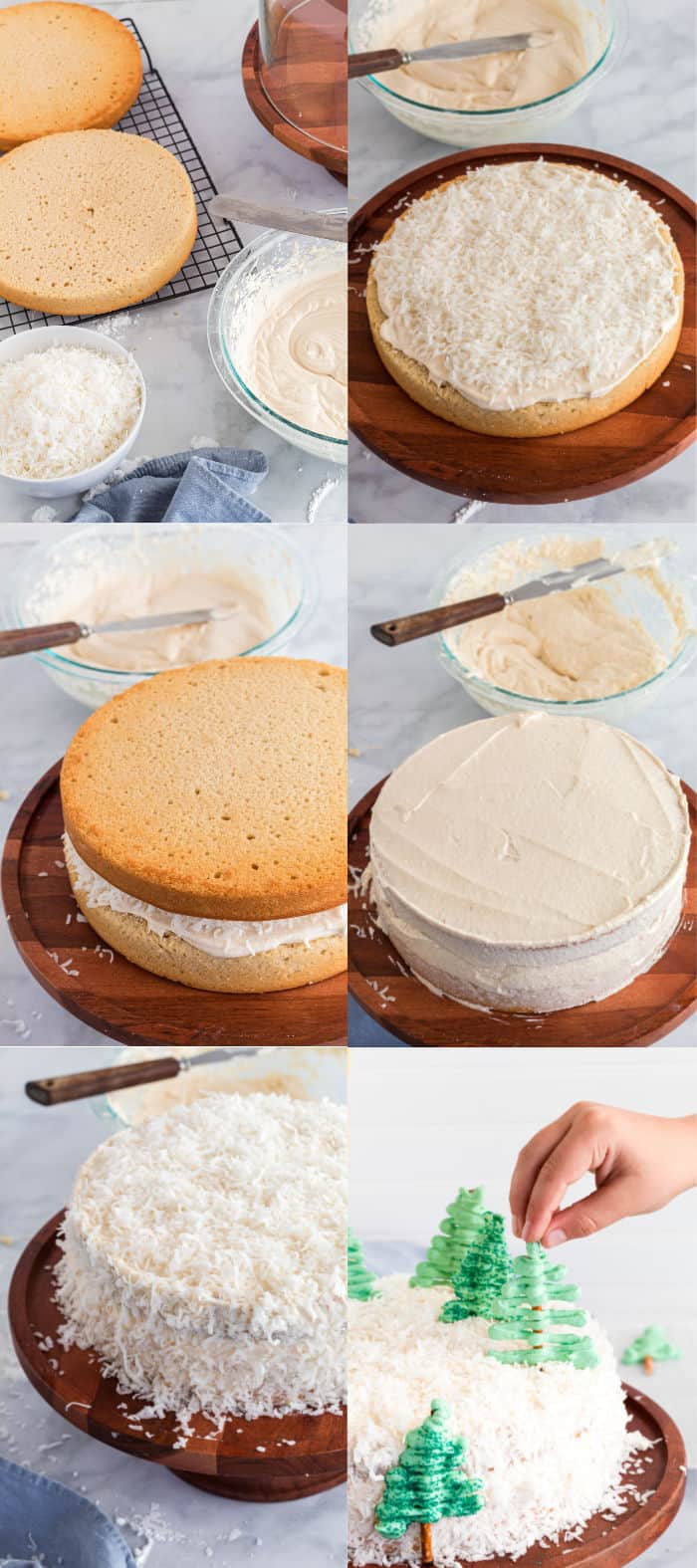 how to frost a cake