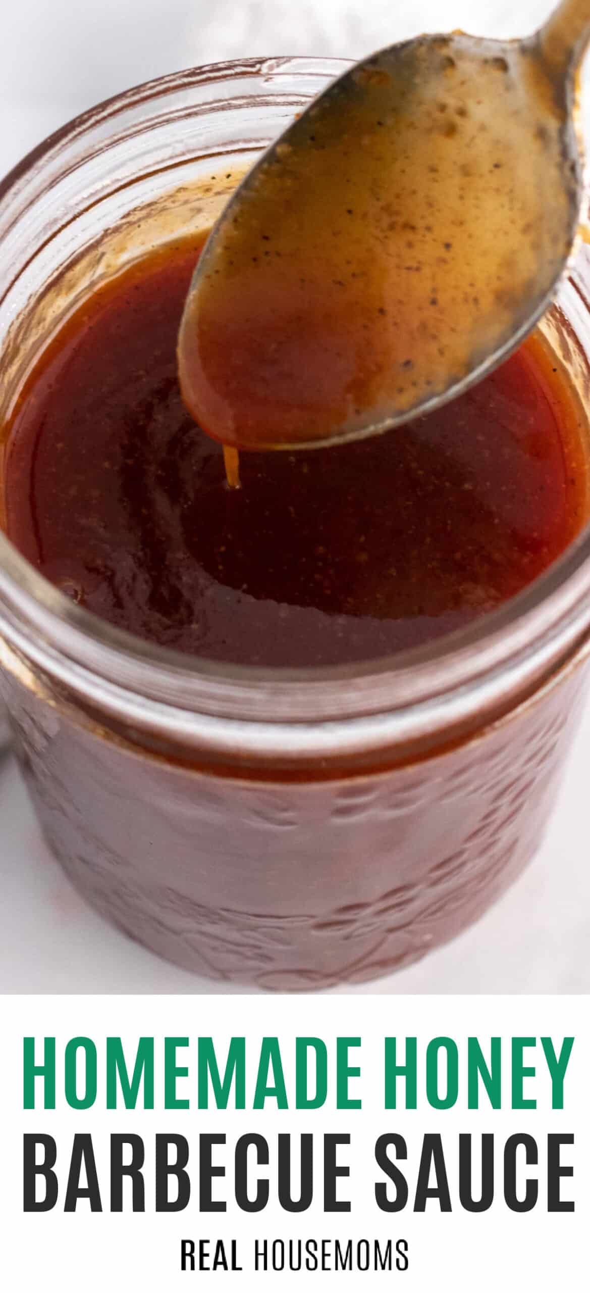 Homemade Honey Barbecue Sauce ⋆ Real Housemoms