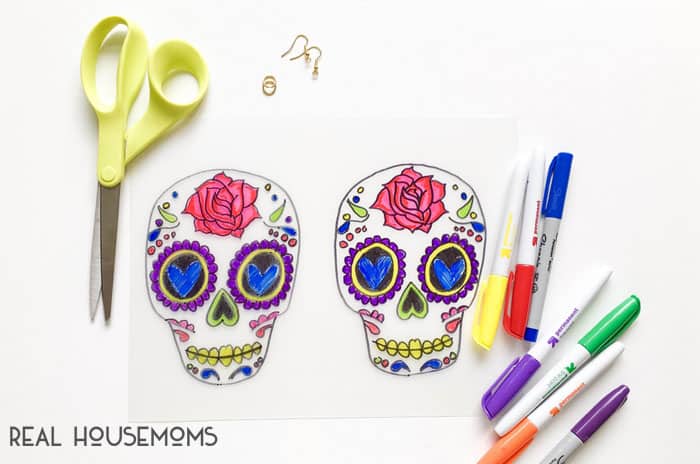 Inspired by Halloween, I have an EASY CANDY SKULL EARRING TUTORIAL that will please the most serious Trick-or-Treaters, not so serious, and everyone in between!