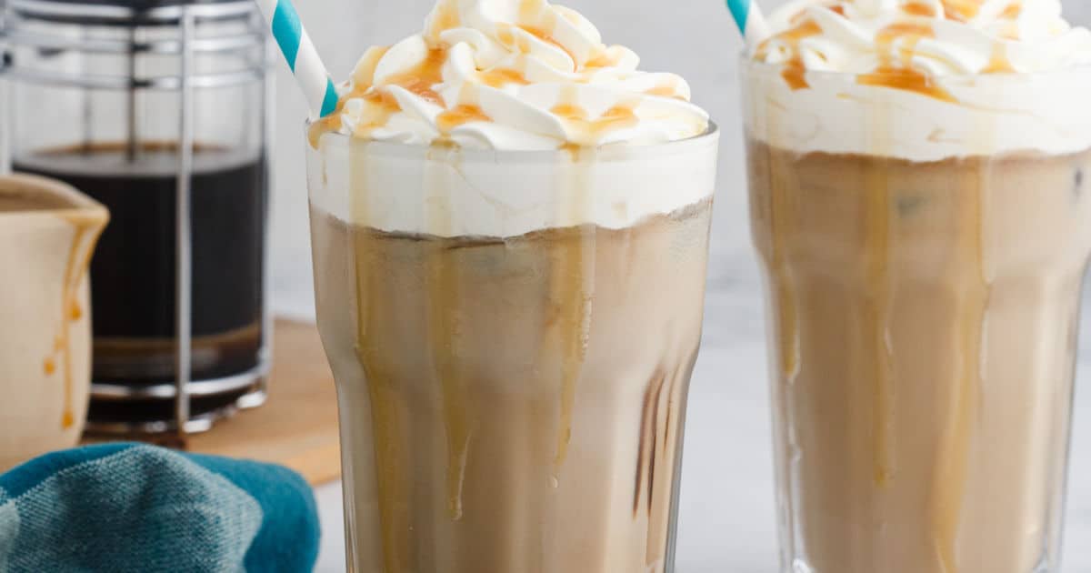 Iced Caramel Macchiato - The Healthful Ideas