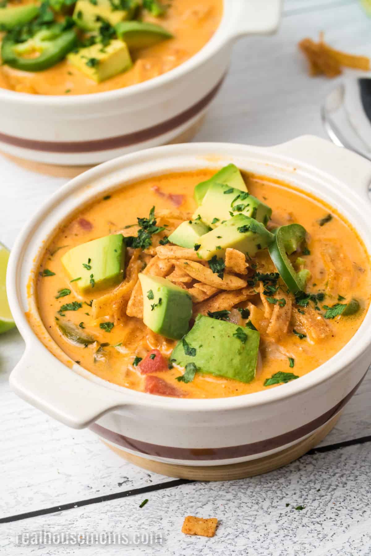 Instant Pot Chicken Tortilla Soup ⋆ Real Housemoms