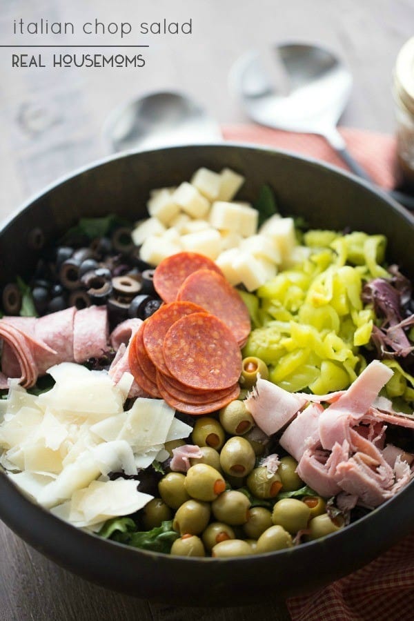 Italian Chop Salad - Real Housemoms