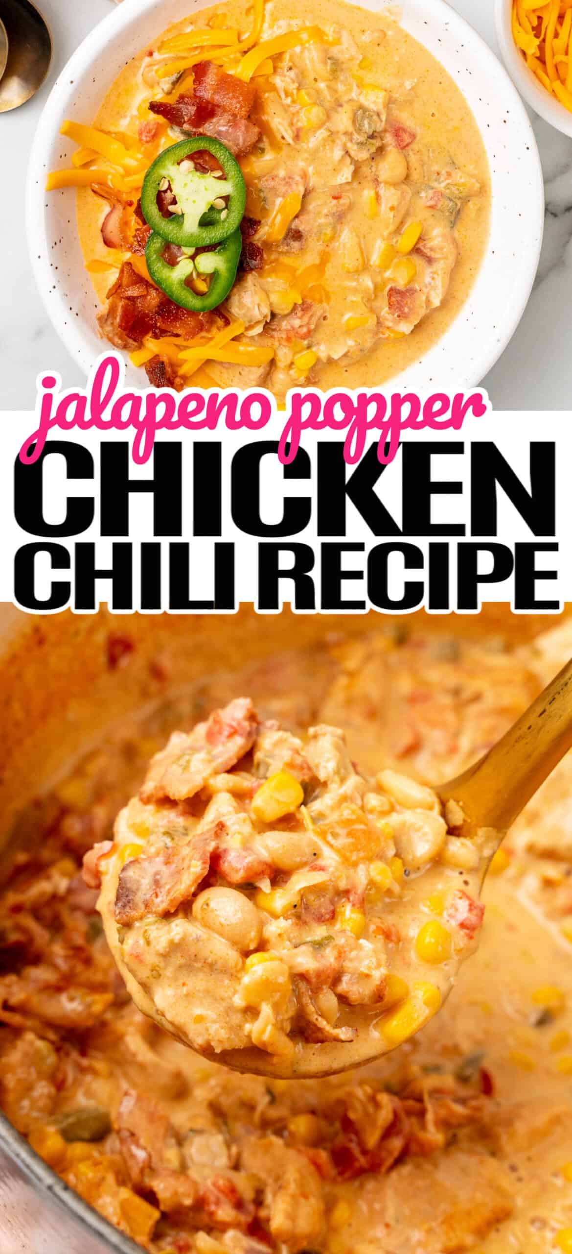 Jalapeno Popper Chicken Chili ⋆ Real Housemoms