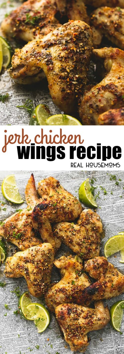 Jerk Chicken Wings ⋆ Real Housemoms