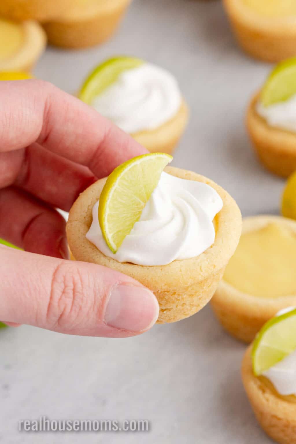 Key Lime Pie Cookie Cups ⋆ Real Housemoms