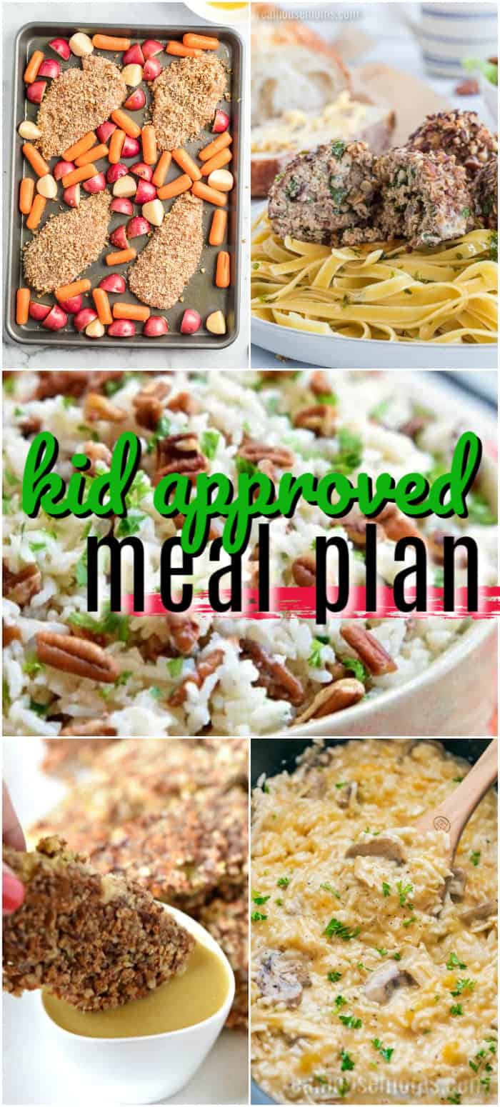 Kid Approved Meal Plan ⋆ Real Housemoms