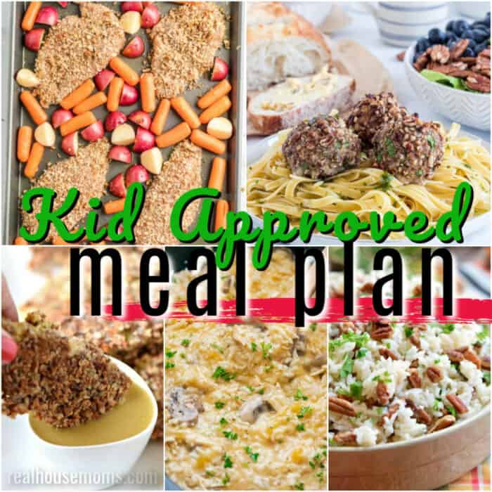 Making your family a home-cooked meal doesn't have to be hard with this Kid Approved Meal Plan! Parent tested, kid devoured meals your family will love!