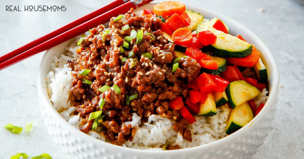 Korean Beef Bowls Real Housemoms