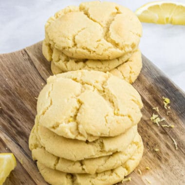 Sweet, chewy, and bursting with bright lemon flavor, Lemon Sugar Cookies are a springtime favorite! Whip up a batch now to brighten your day!