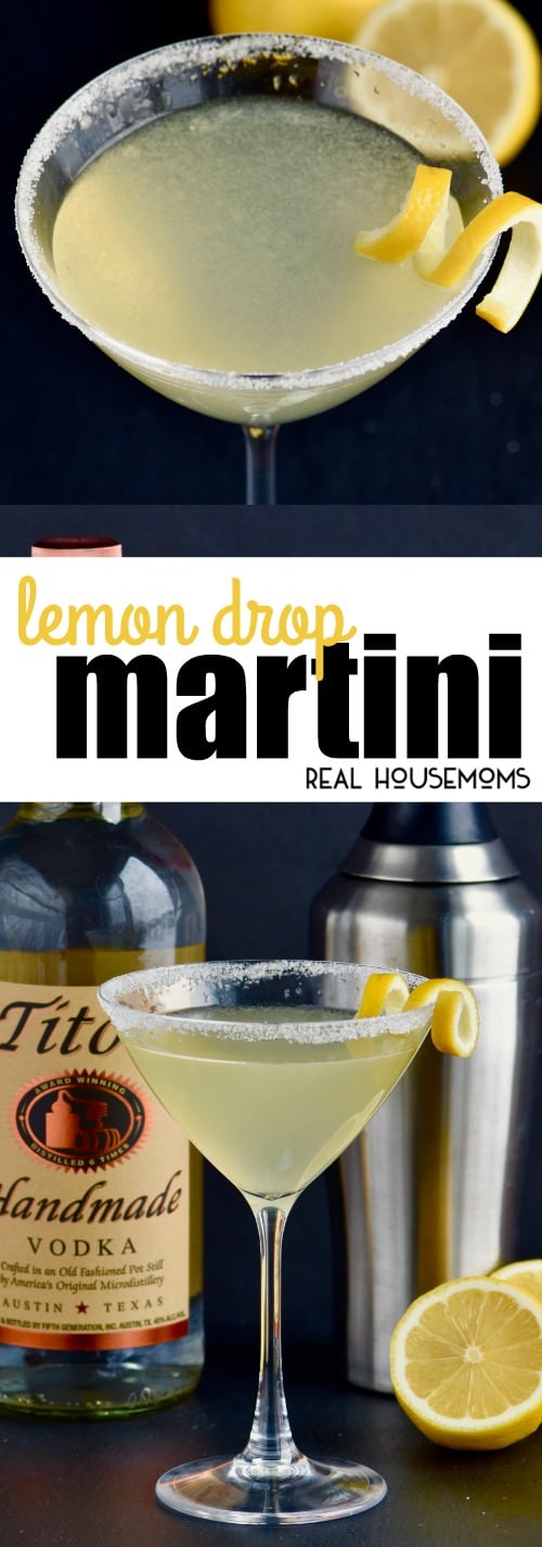 Lemon Drop Martini ⋆ Real Housemoms