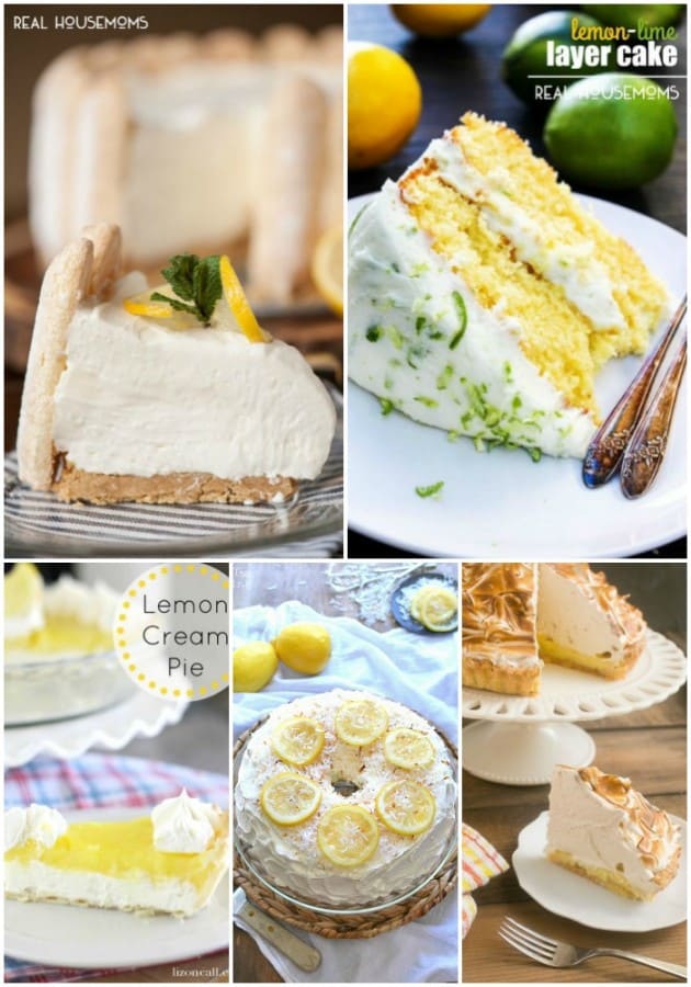 25 Lemon Recipes to Brighten Your Day ⋆ Real Housemoms