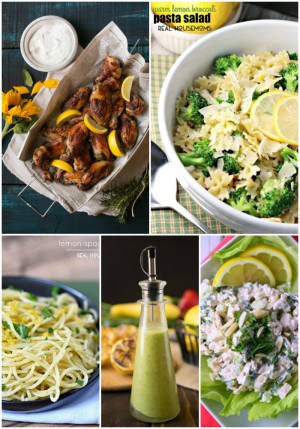 25 Lemon Recipes to Brighten Your Day ⋆ Real Housemoms