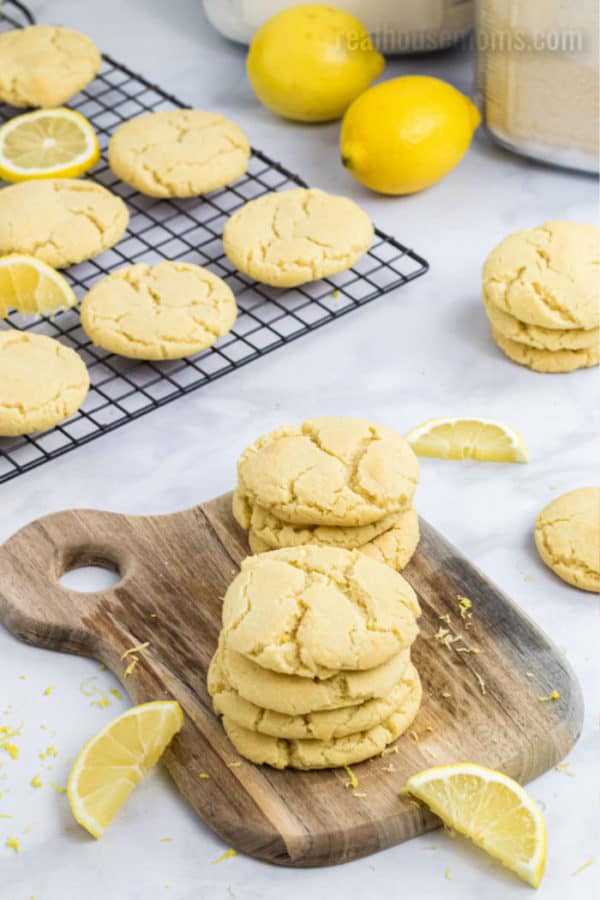 Lemon Sugar Cookies ⋆ Real Housemoms