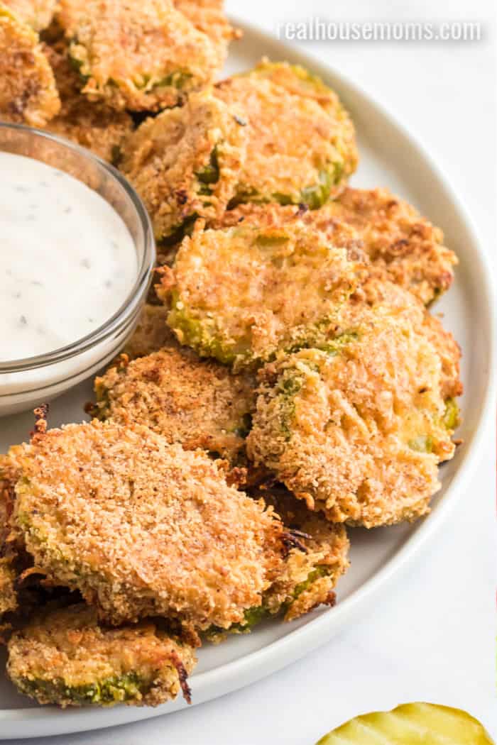 Easy Low Carb Fried Pickles Real Housemoms