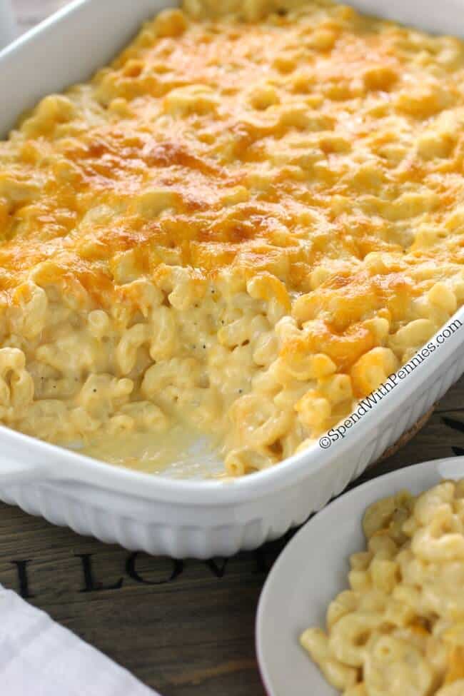 Macaroni and Cheese Casserole - Spend with Pennies