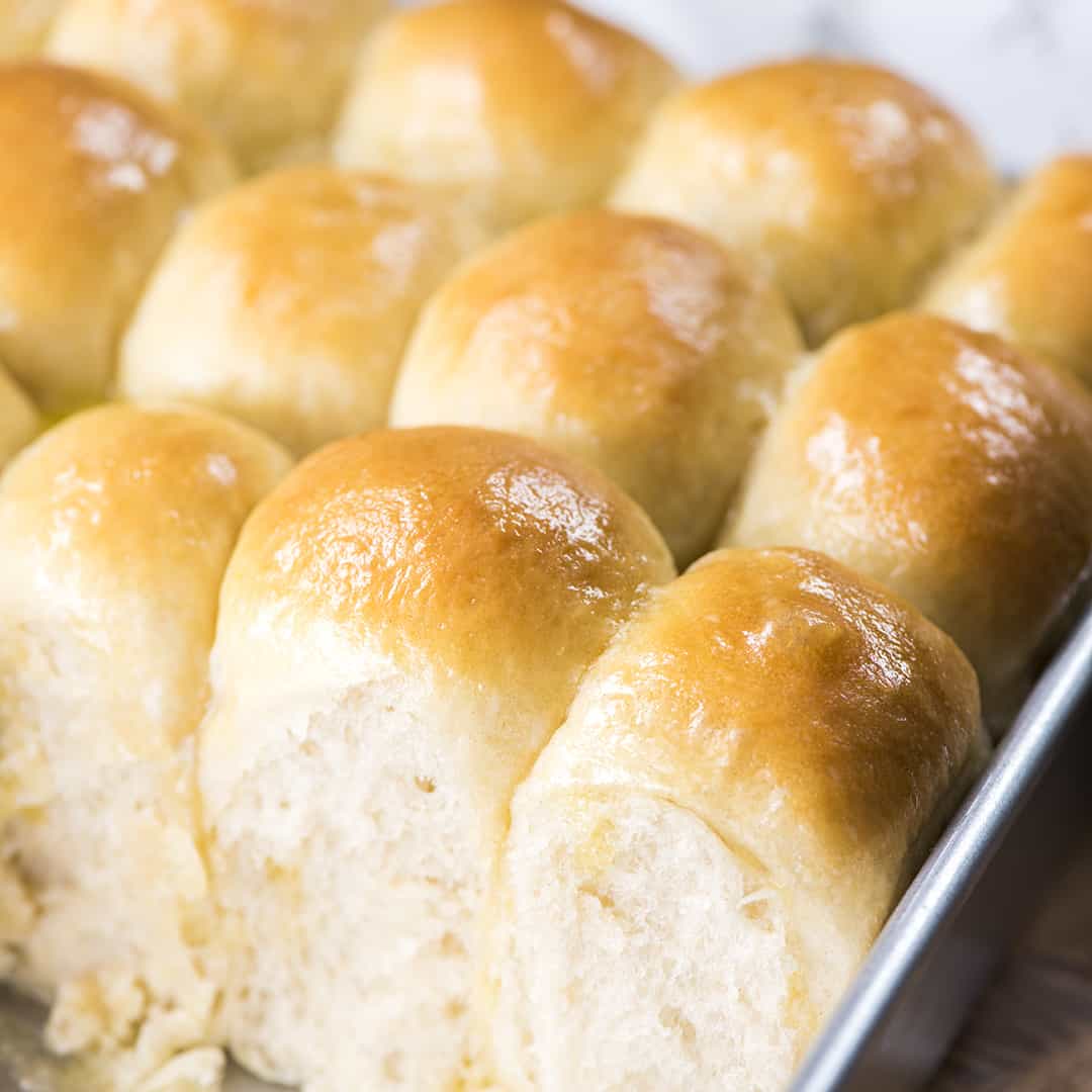 Mamaw's Rolls are a classic yeast dinner roll recipe just like my great-grandma used to make. They're so easy to make and you can even be made ahead of time and frozen for later.