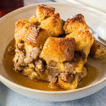 Maple Sausage French Toast Bake