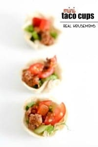 MINI TACO BITES are a simple and delicious finger food that is great for any party or gathering!